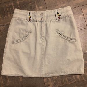 Rachel Antonoff Denim Skirt